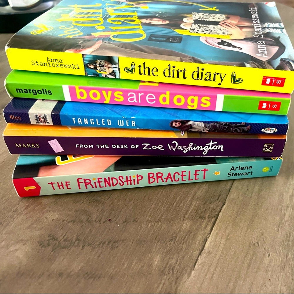 Teen girls book set of 5.